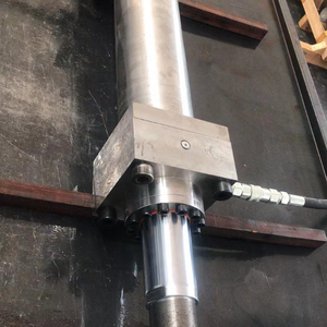 V-förmiger kombinierter Puffer-Hydraulikzylinder mit metallurgischer Plattenflanschzylinderboden-Ohrring-Kupferhülsenführung - Product Image 3