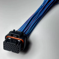 Connecteur automobile original à 34 broches et 4 emplacements, version informatique 4-1437290-0/-1, prise de contrôleur