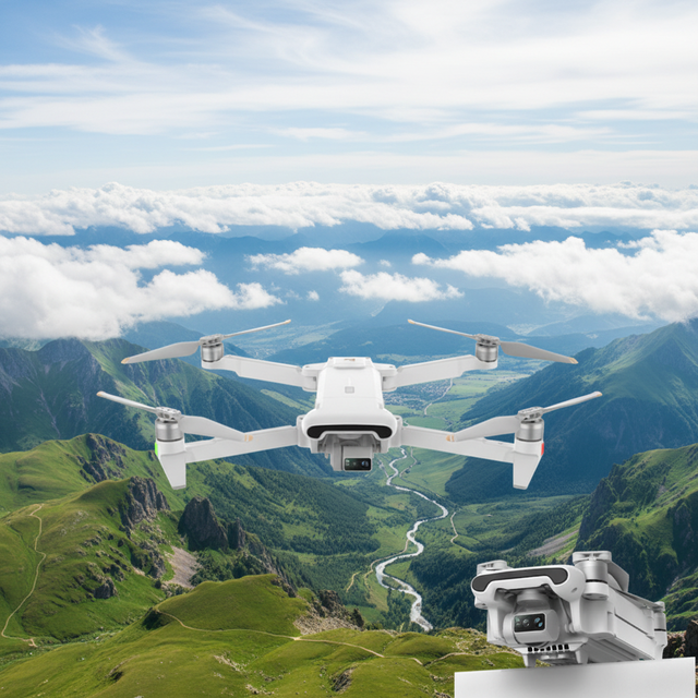 X8 Tele Max Standard FIMI 3-Axis Gimbal Drone Dual Camera Zoom 48MP 13MP Tele Lens 10km GPS Foldable Portable Aerial Drone