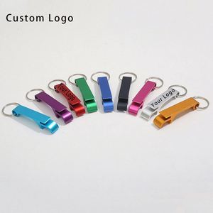 Porte-clés en aluminium de forme personnalisée de luxe, ouvre-bouteille de bière étanche pour un cadeau personnalisé tendance - Product Image 1