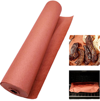 Rouleau de papier boucher rose UDAREIT non ciré 12 pouces x 60 pieds pour barbecue, emballage de viande, fumage, brisket, cuisson des écrevisses, table de cuisson