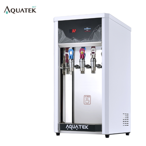 Dispensador de Agua de Encimera Eficiente de 910W AQ-2123, Dispensador de Acero Inoxidable con 3 Temperaturas: Caliente, Frío y Templado - Product Image 1
