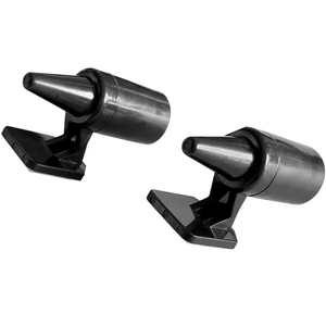 Silbatos para Ciervos Mejorados para Coche, Alerta Sónica de Animales, Prevención de Colisiones, Vida Silvestre, Negro, 2 Piezas, Alerta de Seguridad Universal para Automóviles - Product Image 3