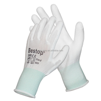 Gants de travail Seeway XL en tricot sans couture enduit de PU avec poignée lisse en polyuréthane sur la paume Gants de sécurité de protection légers