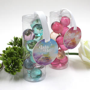 Bombas de Baño de Perlas de Marca Privada OEM, Bombas de Baño Aromáticas, Hidratantes y Calmantes, Envasadas Individualmente, Regalo de Cumpleaños para Novia - Product Image 3