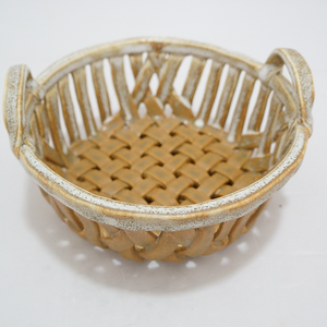 Ensemble de bol de <span class=keywords><strong>corbeille</strong></span> à fruits en céramique 2 pièces support de table décoratif en <span class=keywords><strong>porcelaine</strong></span> pour panier de fruits et baies - Product Image 5