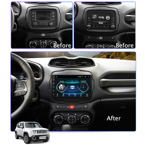 Autoradio Icreative 2+32 Go pour JEEP Renegade 2016-2018, Android CarPlay, GPS, Navigation, 4G WiFi, Écran tactile, Garantie 1 an dans le monde entier - Product Image 2