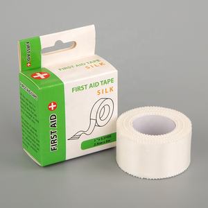 Fabricación directa de rollo de cinta médica de seda/papel/no tejido/PE rollo de cinta de primeros auxilios con un dispensador 1 "X5M/2" X5M - Product Image 5