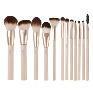 Juego <span class=keywords><strong>de</strong></span> <span class=keywords><strong>Brochas</strong></span> <span class=keywords><strong>de</strong></span> <span class=keywords><strong>Maquillaje</strong></span> Profesional <span class=keywords><strong>de</strong></span> Lujo <span class=keywords><strong>de</strong></span> 12 Piezas con Logotipo Personalizado, <span class=keywords><strong>Brochas</strong></span> <span class=keywords><strong>de</strong></span> Pelo <span class=keywords><strong>de</strong></span> Cabra con Mango <span class=keywords><strong>de</strong></span> Madera <span class=keywords><strong>para</strong></span> Rostro <span class=keywords><strong>y</strong></span> Ojos - Product Image 5