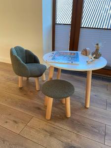 <span class=keywords><strong>Sillas</strong></span> <span class=keywords><strong>y</strong></span> mesas para niños baratos, decoración para sala de juegos, mesas de madera <span class=keywords><strong>y</strong></span> taburetes redondos, asientos para niños pequeños - Product Image 4