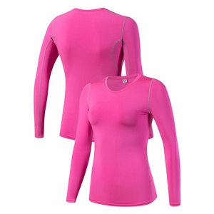 High Quality New Hot Sale Comfortable Quick Dry Compression Shirt Wholesale Price Custom Logo Compression Shirt - Product Image 1