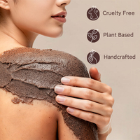 Gommage corporel exfoliant blanchissant anti-cellulite de marque privée soins de la peau vergetures réduit les peaux mortes gommage corporel au café bio