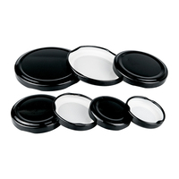 Couvercles métalliques torsadés en gros (43mm, 48mm, 53mm, 58mm, 63mm, 66mm, 70mm, 80mm, 82mm) pour bocaux en verre de conserve