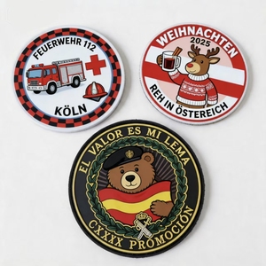 Patch Velcro PVC Personnalisé 2D 3D en Plastique et Caoutchouc pour Logo d'Entreprise de Vêtements 2026 - Product Image 6