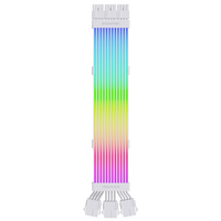 Kabel Ekstensi GPU ARGB SNOWMAN A40 3x8Pin Tembaga Murni PSU Streamer Wire untuk Dekorasi PC Gaming Grosir OEM