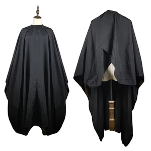 Waterproof Hair Cutting Fabric Hairdresser <strong>Cape</strong> Apron Custom Barbershop Queue Barber Wet Towels Gown For Men Hairdressing