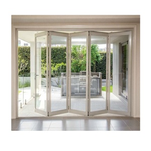 2 Sliding <b>Doors</b> Hinge Meter Length Bi-Folding Barn <b>Pvc</b> Fabric for Hangar Remote Control Auto Partition Hanging 30 Folding <b>Door</b> - Product Image 6