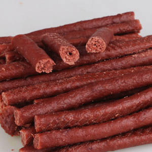 Anpassbare Delicious <span class=keywords><strong>Beef</strong></span> Jerky <span class=keywords><strong>Beef</strong></span> Strips High Protein Kein Zusatz Getreide freier, nicht gentechnisch veränderter Hundes nack - Product Image 2