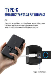 Serrure de porte intelligente TTlock Tuya en bois avec poignée à levier en C et cylindre à empreinte digitale - Product Image 6