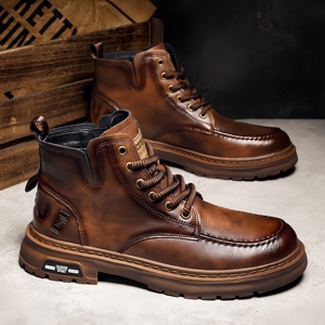 Men's Wholesale Boots: Fashionable and Comfortable Non-Slip Waterproof Martin Boots
