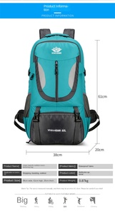 Vente en gros de nouveaux sacs de montagne à grande capacité pour les voyages, sacs de plein air pour le sport, sacs de montagne - Product Image 2
