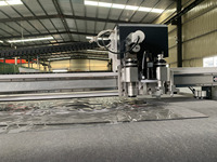 Machine de découpe CNC rapide sans bavure pour fournitures de bureau, découpeuse numérique industrielle pour panneaux PVC expansé, film plastique et verre souple