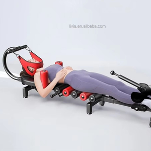 Alat Traksi Ekstensi Lumbar Portabel untuk Peregangan Leher dan Tubuh, Ekstensi Tempat Tidur untuk Pinggang dan Kaki, Dapat Diperpanjang untuk Tulang Belakang Serviks - Product Image 1