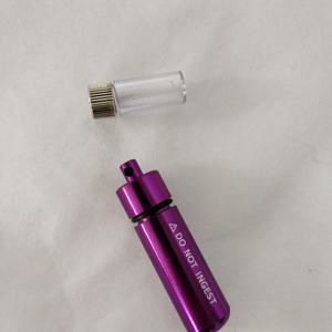 Renkli çeşitli boyutları düşük adedi özel logo lazer gravür alüminyum alaşım promosyon su geçirmez hap tutucu kapsül anahtarlıklar - Product Image 5