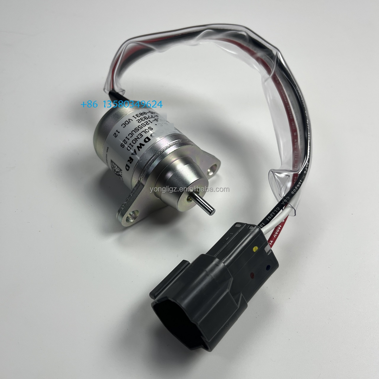 119233-77932 Fuel Shut off Solenoid - Yanmar 1503ES-12S5SUC12S