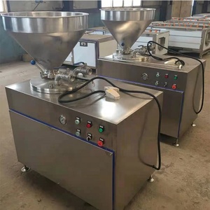 Embutidora de Salchichas Hidráulica de Doble Tubo Tipo 40, Tolva de 70L, Bomba de Aceite de 7-8MPa, Rellenadora de Salchichas - Product Image 3