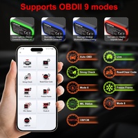 Herramientas de Diagnóstico Automotriz LAUNCH AIOBD con Conexión BT, Escáner de Sistema Completo, 10 Modos OBD2, Adaptador de Diagnóstico para Vehículos
