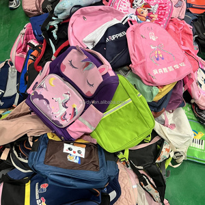 A9 Used School Bags Bales <strong>Second</strong> Hand School Bags for Children Used Kids Backpack for School 50KG for Sale <strong>Factory</strong> <strong>Branded</strong> - Product Image 3
