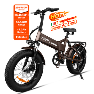 Bicicleta Eléctrica Plegable con Cuadro de Aleación de Aluminio, 48V 17.8AH 250W/500W/750W, Neumáticos Gruesos de 20 Pulgadas, Motor sin Escobillas, ¡Oferta! - Product Image 2