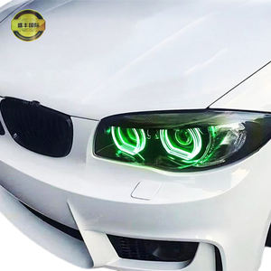 Nuevos Anillos de Halo LED RGB de Cristal Acrílico en Forma de U SHENGFENG para Faros Delanteros de Automóviles, Modificación de Faros Delanteros, Cambio de Color Universal - Product Image 6