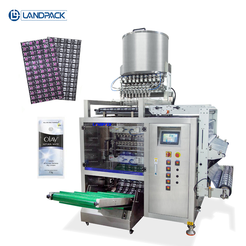 Многофункциональная упаковочная машина Landpack для наполнения шампуня