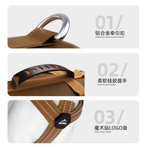 減圧ソフトシリコンハンドルドッグチェストストラップ反射性快適通気性エラスタンエアメッシュY字型ドッグハーネス - Product Image 6