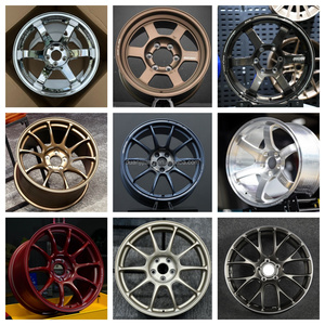 ล้ออัลลอยด์ DJJ Forged Black 6x139.7 6x135 6x127 <span class=keywords><strong>TE37</strong></span> สำหรับรถออฟโรด สำหรับ Toyota Hilux Land Cruiser Ford Ranger F-150 Chevrolet - Product Image 5