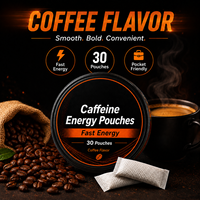Greenpie OEM – Sachets oraux sans sucre à marque privée, supplément nootropique énergisant à la caféine