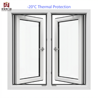 Puertas y Ventanas Modernas de UPVC a Precio de Fábrica en China, Ventana Horizontal Abatible de Doble Vidrio