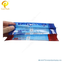 Sacs d'emballage personnalisés MOQ1000, petit Sachet d'emballage avec impression de Logo, pour barre de protéines, fermeture sur le côté