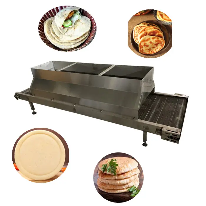 Multifunctionele Kleine Pitabroodje Machine Turkse India Lebanese Arabische Pita Brood Plat Chap Rvs Chapati Pan