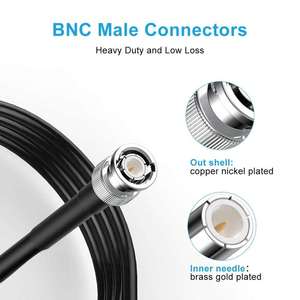 OEM BOFAN <strong>Sdi</strong> <strong>Cable</strong> 20ft Xrds-rf 75 Ohm 3g/<strong>hd</strong>-<strong>sdi</strong> <strong>Cable</strong> Bnc Male Video Coaxial <strong>Cable</strong> For Video Surveillance Camera Cctv System - Product Image 2