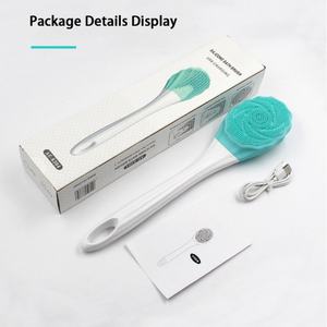 Cepillo Corporal Eléctrico de Diseño Elegante, Cepillo de Baño para Limpieza Profunda, Cepillo de Ducha de Silicona con Masaje Eléctrico para el Cuidado de la Piel - Product Image 3