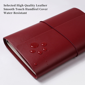 Cuaderno de Viaje INS A6 de Cuero Vintage Retro <span class=keywords><strong>para</strong></span> Escribir, Tomar Notas, Diario, Organizador, Almacenamiento, Recargable - Product Image 2