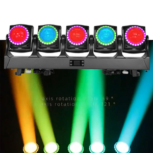 5X120W scène LED lavage lumière RGB Y Zoom faisceau tête mobile lumière LED Source DJ Bar discothèque fêtes - Product Image 1