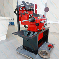 Disco de torno de freno C9350C, máquina Skimmer de disco de freno de tambor de coche con disco de freno de servomotor de CC y rectificadora de tambor