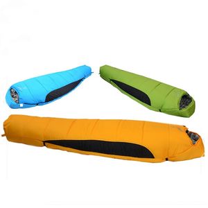 Saco <span class=keywords><strong>de</strong></span> Dormir Tipo Momia con Capucha para Invierno, con Correa <span class=keywords><strong>de</strong></span> Compresión en la Espalda, Ideal para Acampar y Viajar - Product Image 5