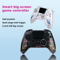 Control de Juego Inalámbrico BT Multifuncional de Alta Calidad con Pantalla Grande para PS4, Mando con Funciones Completas, Gamepad