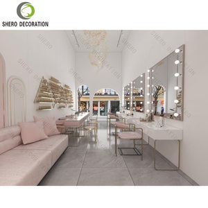 Muebles de Tienda de Cosméticos Modernos con Iluminación LED Personalizada, Estantes de Exhibición para Tiendas de Cuidado de la Piel, Vitrinas de Góndola para Perfumes y Maquillaje de Boutique - Product Image 3