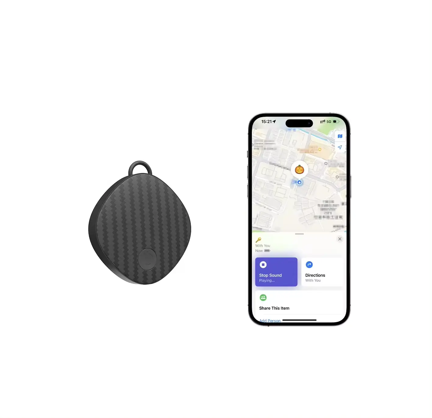 wireless locator tracker alarm waterproof bag key finder for wallet